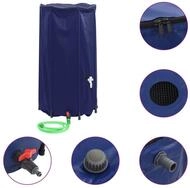 vidaXL Bew&auml;sserungssystem Wassertank mit Wasserhahn Faltbar 100 L PVC, (1-tlg)