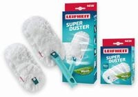Leifheit Staubwischer SUPERDUSTER mit Ersatzbezug (3-St), waschbar, Mikrofaser,