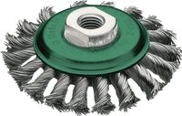 Lessmann Draht LESSMANN 472857 Kegelb&uuml;rste &Oslash; 115 mm Gewinde Drahtst&auml;rke 0,5...