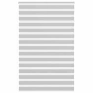 Rollo Doppelrollo Hellgrau 140x230 cm Stoffbreite 135,9 cm Polyester, vidaXL