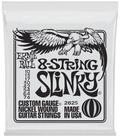 Ernie Ball Saiten, (EB2625 10-74 8-string Super Slinky Nickel Plated), EB2625...