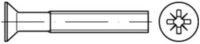 Contorion Schraube DIN 965/ISO 7046 Form CZ Senkkopfschraube M5x18 Edelstahl A2...