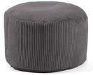 mokebo Pouf Der faule Lenz (rund und aus Cordstoff), Sitz-Hocker, Bodenkissen,