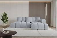 ALTDECOR Ecksofa CLOUD-L-v1, Couch mit Schlaffunktion, Wohnzimmer -...