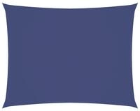 vidaXL Sonnensegel Sonnensegel Oxford-Gewebe Rechteckig 2x3 m Blau, (1-tlg)