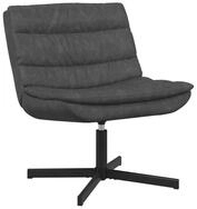 vidaXL Relaxsessel Drehstuhl Schwarz 63 x 75 x 76 cm Antikes PU (1-St)