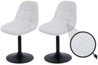 MCW Esszimmerstuhl MCW-A60-C-2 (Set, 2 St), Frei drehbar um 360&deg;, Hochwertige