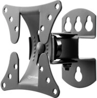 MANHATTAN TV-Wandhalterung TV-Wandhalterung 33,0 cm (13) - 81,3 cm (32) Neigbar,