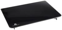 Maclean Wandregal MC-629 DVD Glas-Ablage, Einlegeboden aus Glas 36 cm x 25 cm