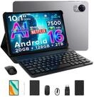 DOOGEE TabG5 10'' Tablet mit Tastatur, Android 16, 120Hz, 7500 mAh, ultrad&uuml;nn Tablet