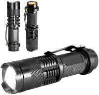 EAXUS Taschenlampe Eaxus Glow-X LED Mini-Taschenlampe mit G&uuml;rtelclip