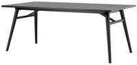 Venture Home Esstisch Sleek Esstisch 95x195 cm schwarz.