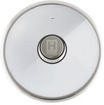 HENSSLERS Deckel, mit sto&szlig;festem Edelstahlrand