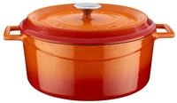 LAVA Topf-Set LAVA Gusseisentopf mit Deckel, emailliert, &Oslash; 28 cm, 6,71 Liter,