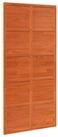 vidaXL Schiebet&uuml;r Scheunent&uuml;r Wachsbraun 100 x 208 cm Massives Kiefernholz...