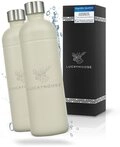 Luckymoose Wassersprudler Flasche Infinity, (f&uuml;r Aarke Carbonator 3, Phlips...
