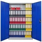 PROREGAL&reg; Mehrzweckschrank Abschlie&szlig;barer Fl&uuml;gelt&uuml;renschrank ELEPHANT mit 2