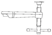 Bessey Schraubzwinge Bessey Gleitb&uuml;gel kpl. mit Knebelgriff f&uuml;r