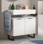 xonox.home Waschbeckenunterschrank Waschbeckenunterschrank Waschtisch Riff,...