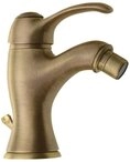 Sapho Bidetarmatur KIRK&Eacute; Bidetarmatur mit Ablauf, Bronze Sapho-KI03B