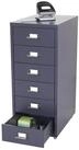 MCW Rollcontainer T851-6, 6 Schubladen mit Vollauszug, inkl. Etiketten und