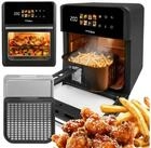GreenBlue Hei&szlig;luftfritteuse, 1800 W, Air Fryer ohne &Ouml;l, LED Touch, Timer,
