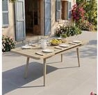 IDIMEX Gartentisch SUNNY, Outdoor Tisch 150-200cm ausziehbar wetterfest & UV