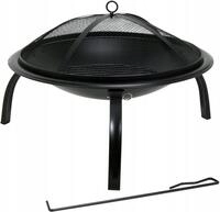 TRIZERATOP Feuerschale PALENISKO STALOWE, SKŁADANE 56X39CM, (Feuerschale,