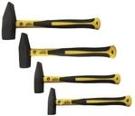 VaGo-Tools Hammer Schlosserhammer Hammer 300/500/800/1000g 4 tlg Set