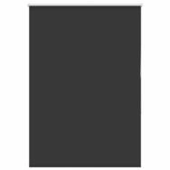 Rollo Verdunkelungsrollo Schwarz 115x175 cm Stoffbreite 110,7 cm, vidaXL
