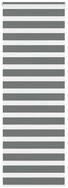 Rollo Doppelrollo Dunkelgrau 85x230 cm Stoffbreite 80,9 cm Polyester, vidaXL