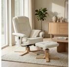 IDIMEX Relaxsessel CHARLY, Fernsehsessel mit Hocker, TV-Sessel...