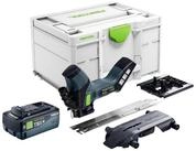 FESTOOL Akku-S&auml;ge ISC 240 EB-Basic 18 V 240 mm + 1x Akku 8,0 Ah + Systainer