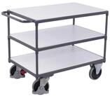 CORDES Transportroller VARIOfit Schwerer ESD Tischwagen mit 3 Ladefl&auml;chen...