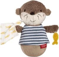 Fehn Greifspielzeug Otter Theo, Mini-Stehauf Otter