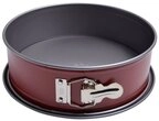 Tefal Backform Springform 1641214, 23cm&Oslash; karbonrot mit Scharnier f&uuml;r Backofen