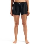Shorts ARENA "W ARENA EVO SHORT SOLID", Damen, Gr. L, N-Gr, schwarz, Obermaterial: