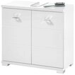 BEGA BBK Waschbeckenunterschrank 60 x 57 x 30 cm (B/H/T)