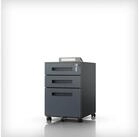 Jan Nowak Rollcontainer Metall Rollcontainer Schreibtisch KATE 3 Schubladen