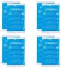 relaxdays K&uuml;hlpad 24x K&uuml;hlpads rechteckig blau