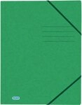 OXFORD F&auml;chermappe Eckspannmappe Top File+ A4 3 Klappen gr&uuml;n Packung mit 10...