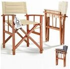 Casaria Regiestuhl, Klappbarer gepolsterter FSC&reg;-zertifizierter Holz Stuhl bis...