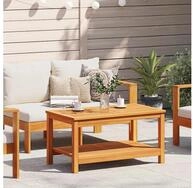 vidaXL Beistelltisch, Beistelltisch Braun 90 x 50 x 45 cm Massivholz Akazie