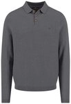 FYNCH-HATTON Strickpullover mit Logo Stickerei