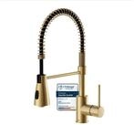 Lenz K&uuml;chenarmatur KALANI&sup2; flexible Geschirrbrause, 2 Strahlarten, 306&deg;...