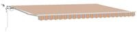 vidaXL Markise Markisenstoff Mehrfarbig 500 x 350 cm Polyester (1-St)