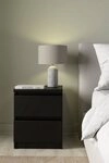 INOSIGN Nachttisch Naia, 2 Schubladen, Aufbewahrung f&uuml;r das Schlafzimmer,...