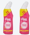 The Pink Stuff 2 x Pink Stuff WC-Gel je 750 ml Toiletten-Gel Toilettenreiniger