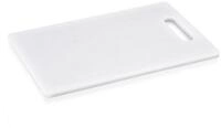 Gastro Spirit Schneidebrett Schneidebrett mit Griffloch 34 x 24 cm wei&szlig;