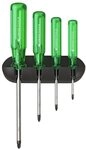 PB Swisstools Schraubendreher, (4 St), Satz PZ im Wandhalter Classic